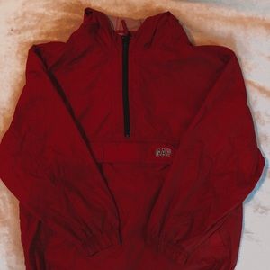 Gap Red quarter zip Wind Breaker
